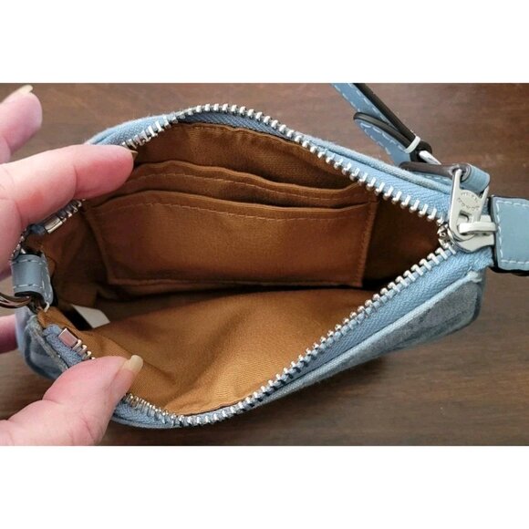 Coach Demin Signature Chambray Nolita SV/Cornflower Multi C1027 - Picture 5 of 7